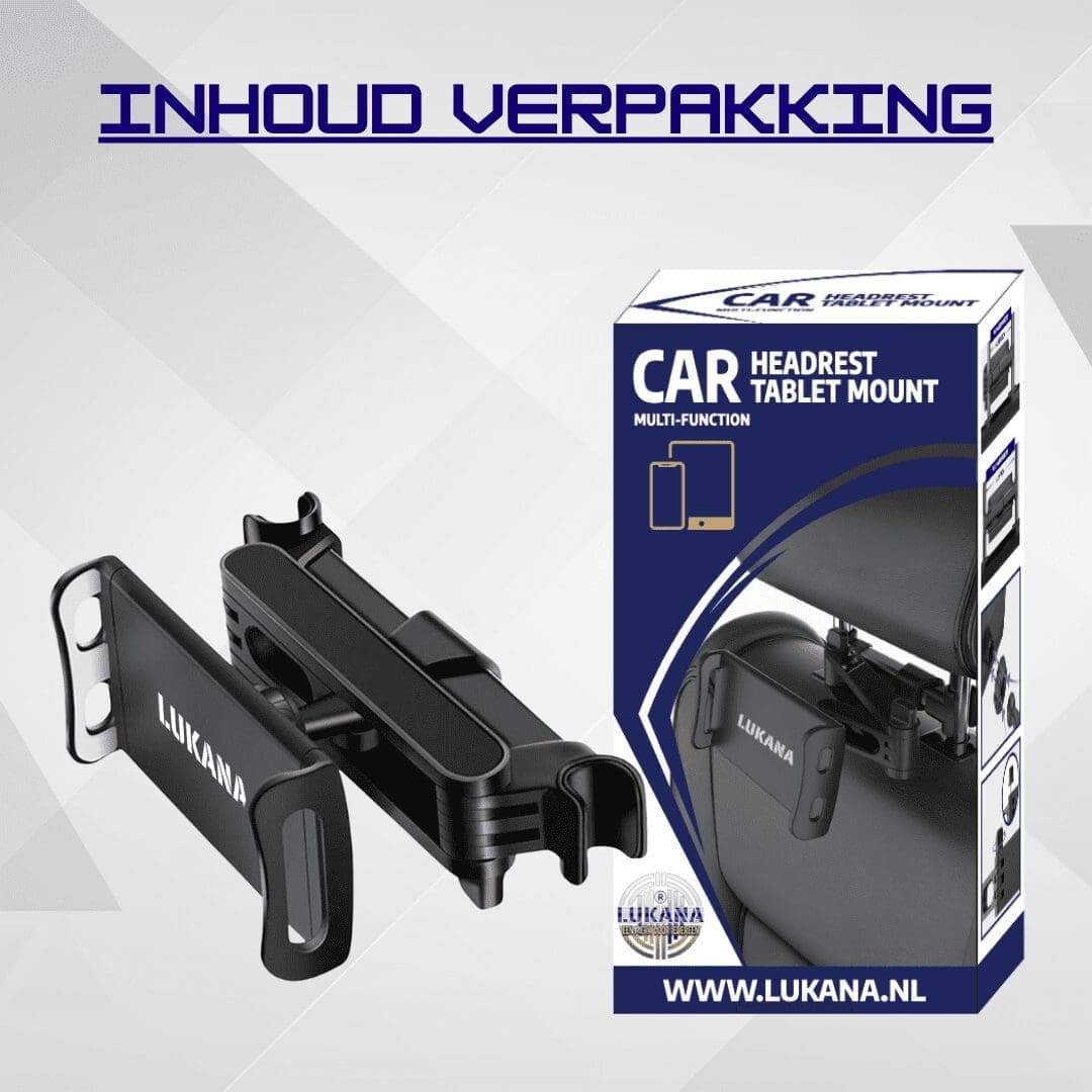 Lukana Tablet houder auto