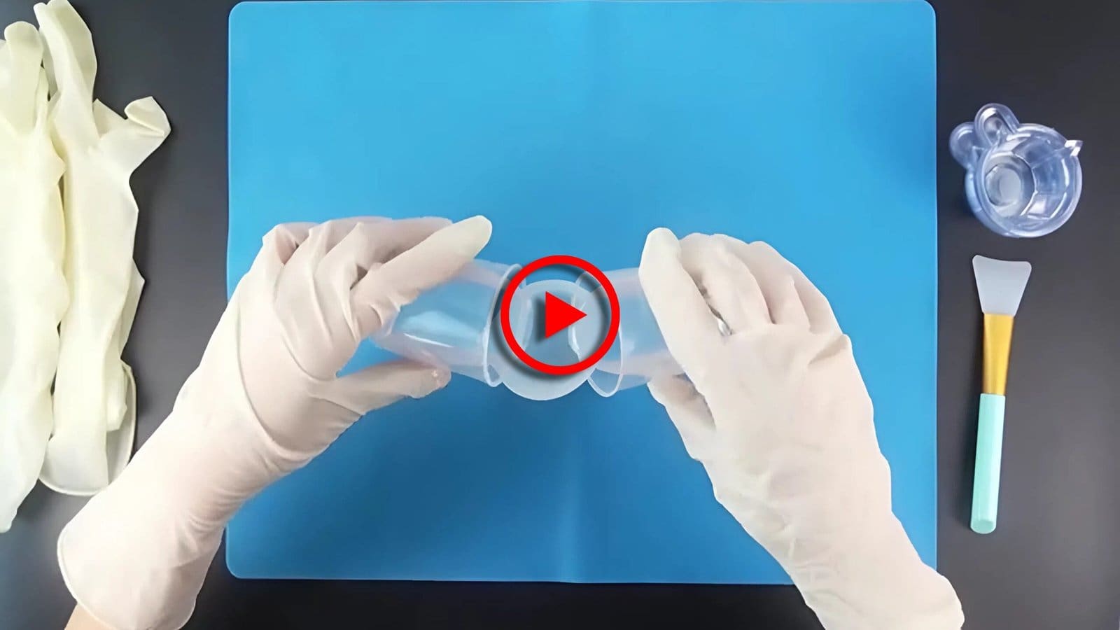 Lukana Epoxy Giethars (A+B) - 500gr - Transparant - Sieraden Maken 1 Epoxy Giethars A+B Instructievideo