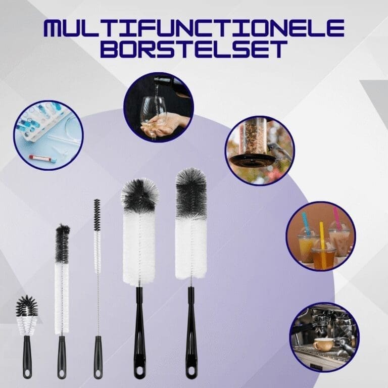 Lukana Flessenborstel Set Multifunctioneel